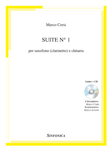 Marco Corsi: SUITE n.1 - Book + CD
