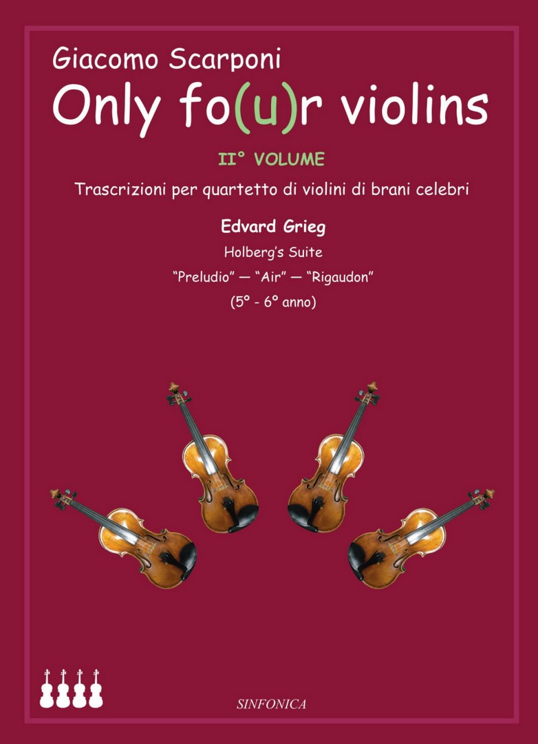 Giacomo Scarponi: ONLY FO(U)R VIOLINS II° VOLUME