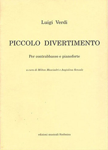 Luigi Verdi: PICCOLO DIVERTIMENTO