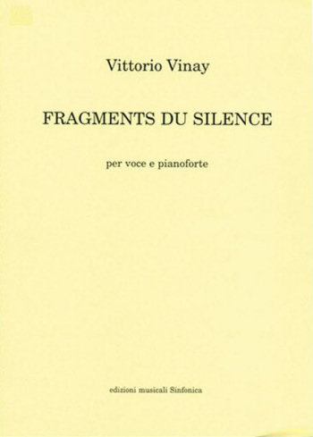 Vittorio Vinay: FRAGMENTS DU SILENCE