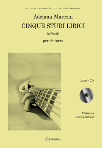 Adriana Marconi: CINQUE STUDI LIRICI + CD