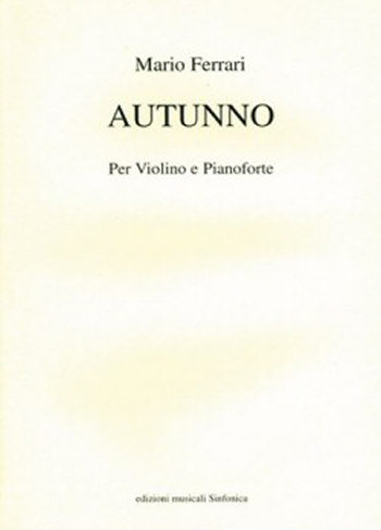 Mario Ferrari (1884-1973): AUTUNNO