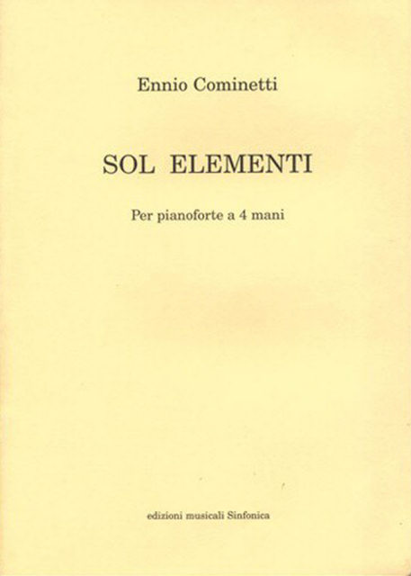 Ennio Cominetti: SOL ELEMENTI