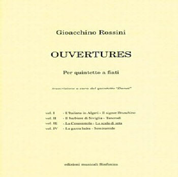 Gioacchino Rossini (1792-1868): OUVERTURES (II)