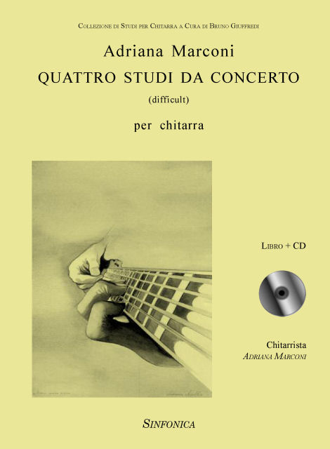 Adriana Marconi: QUATTRO STUDI DA CONCERTO (difficult)