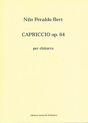 Nilo Peraldo Bert: CAPRICCIO OP.64