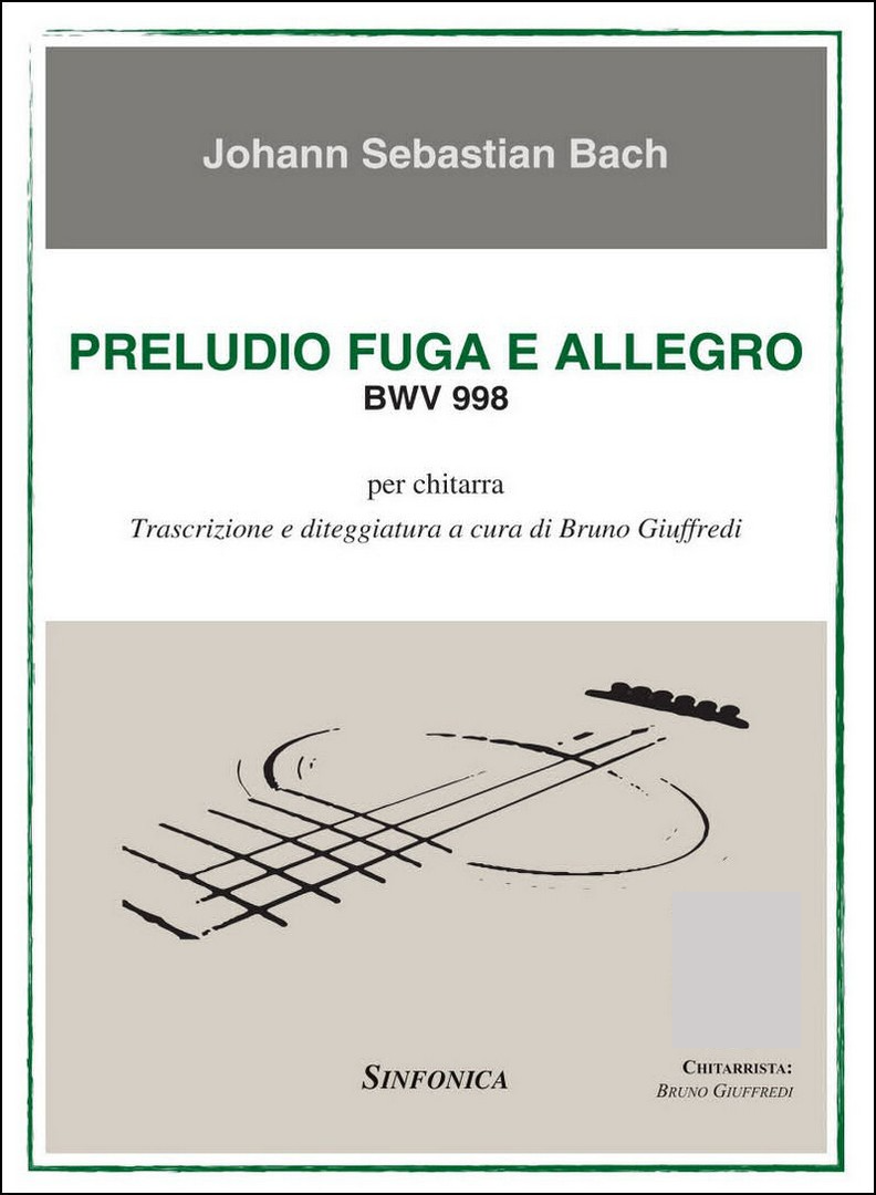 PRELUDIO FUGA & ALLEGRO BWV 998 by Johann Sebastian Bach (UPDF)