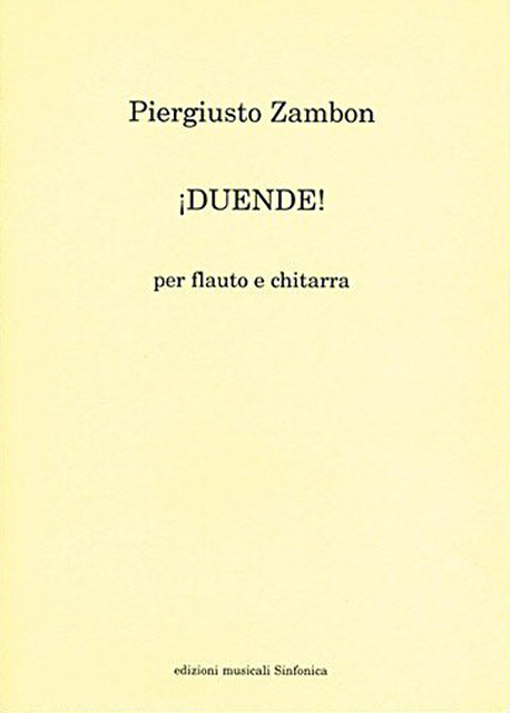 Piergiusto Zambon: ¡DUENDE!